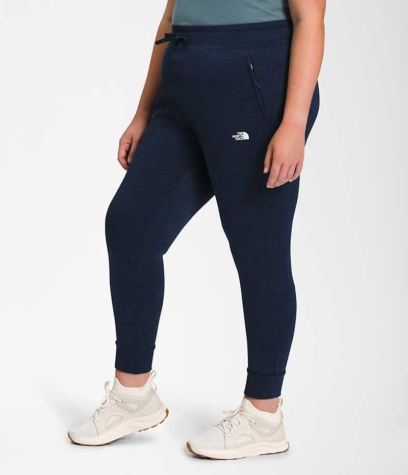 Women's The North Face Plus Canyonlands Jogger Navy | OTTAWA NOADJU