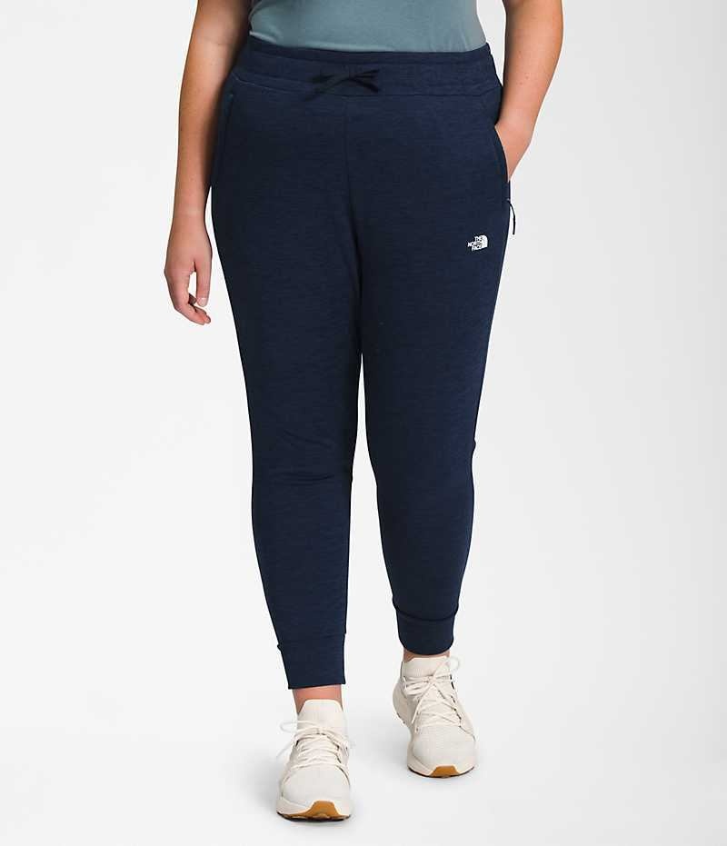 Women\'s The North Face Plus Canyonlands Jogger Navy | OTTAWA NOADJU