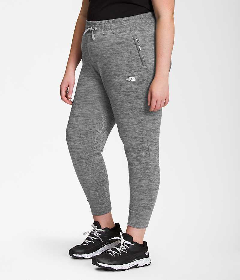 Women's The North Face Plus Canyonlands Jogger Grey | CANADA SYWEJQ