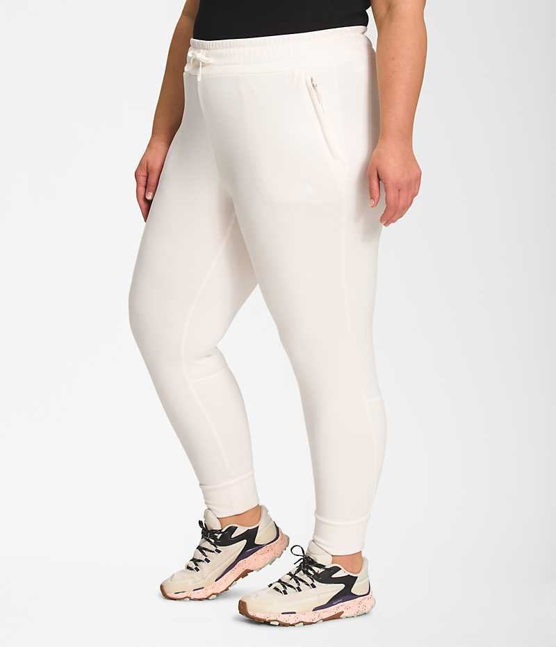 Women's The North Face Plus Canyonlands Jogger White | TORONTO UVGDAQ