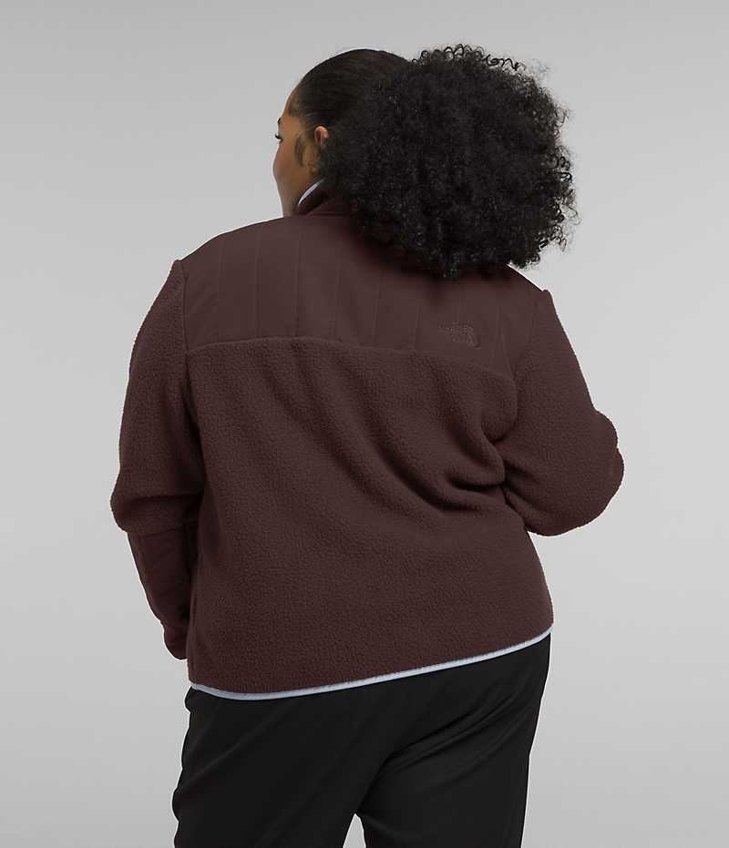 Women's The North Face Plus Cragmont Fleece Jacket Brown | CANADA QDYASH