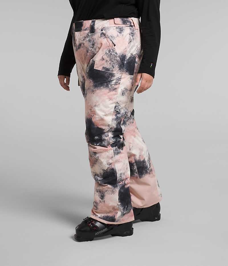 Women's The North Face Plus Freedom Insulated Pants Pink | TORONTO LIPTKA