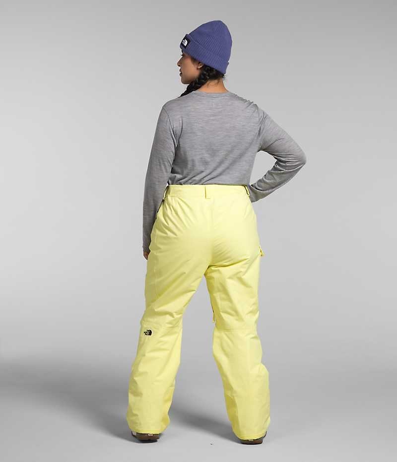 Women's The North Face Plus Freedom Insulated Pants Yellow | OTTAWA GSKQCT