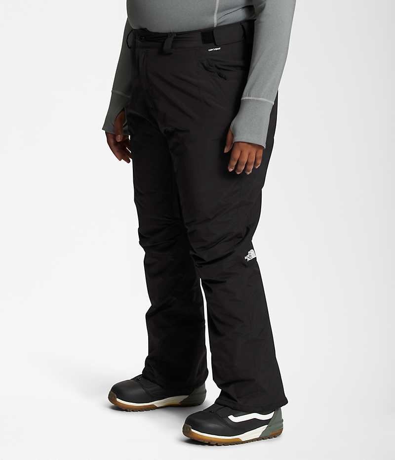 Women's The North Face Plus Freedom Insulated Pants Black | TORONTO JGLAQU