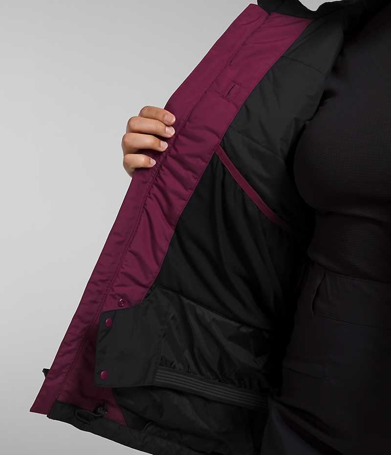 Women's The North Face Plus Freedom Insulated Jacket Fuchsia / Black | CANADA WLMGDZ