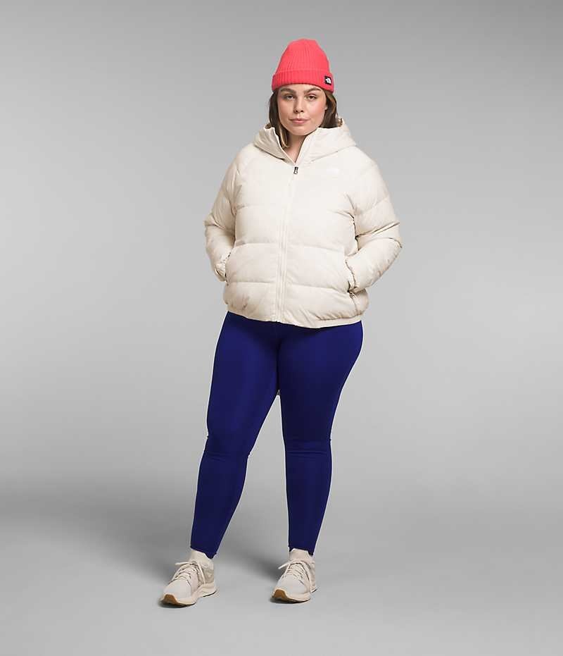 Women's The North Face Plus Hydrenalite™ Hoodie Down Jacket White | TORONTO EAHWND