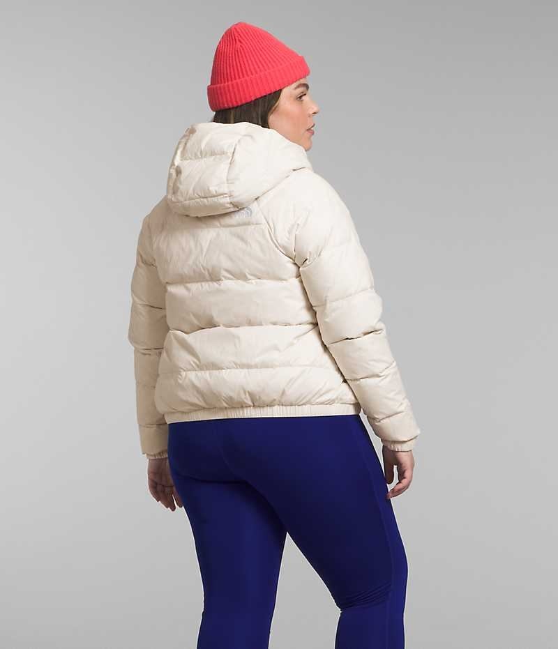 Women's The North Face Plus Hydrenalite™ Hoodie Down Jacket White | TORONTO EAHWND