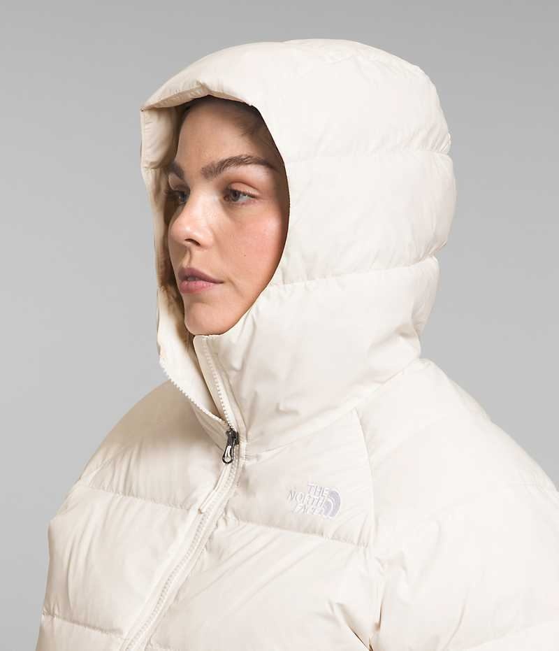 Women's The North Face Plus Hydrenalite™ Hoodie Down Jacket White | TORONTO EAHWND