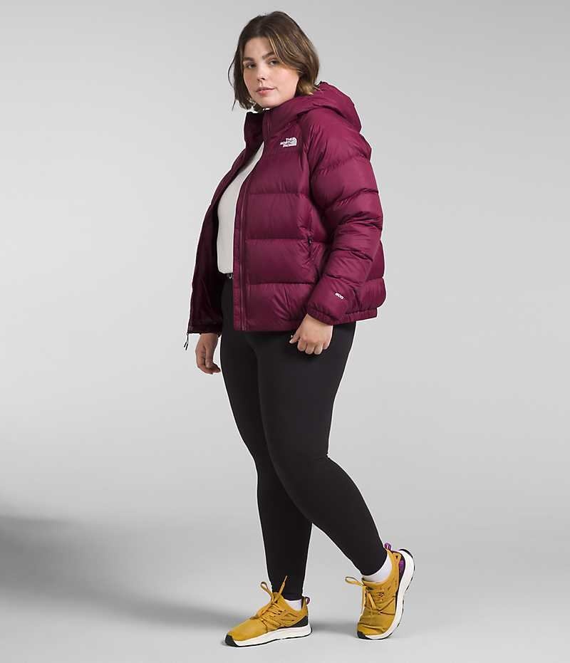 Women's The North Face Plus Hydrenalite™ Hoodie Down Jacket Red | TORONTO GXEAPI