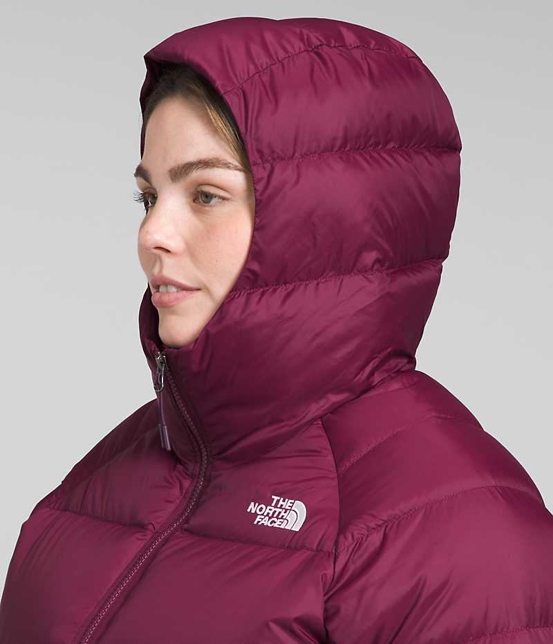 Women's The North Face Plus Hydrenalite™ Hoodie Down Jacket Red | TORONTO GXEAPI