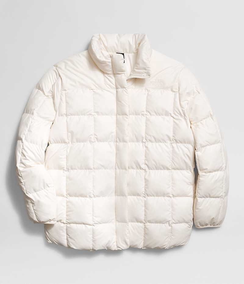 Women's The North Face Plus Lhotse Reversible Down Jacket White | TORONTO GRBPLV