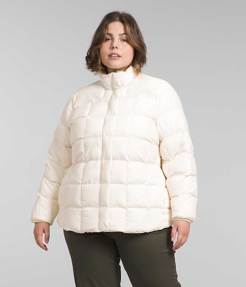 Women\'s The North Face Plus Lhotse Reversible Down Jacket White | TORONTO GRBPLV