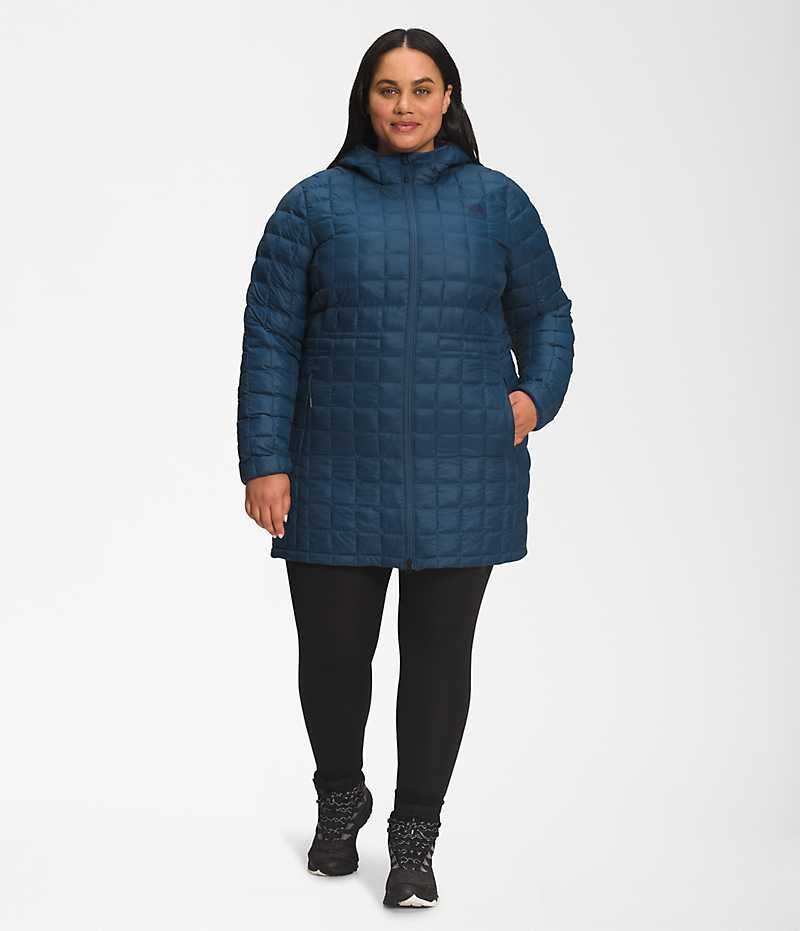 Women\'s The North Face Plus ThermoBall™ Eco Parka Blue | TORONTO TPXHKE