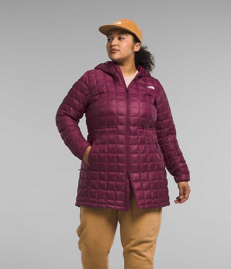 Women\'s The North Face Plus ThermoBall™ Eco Parka Red | CANADA LAKVEI