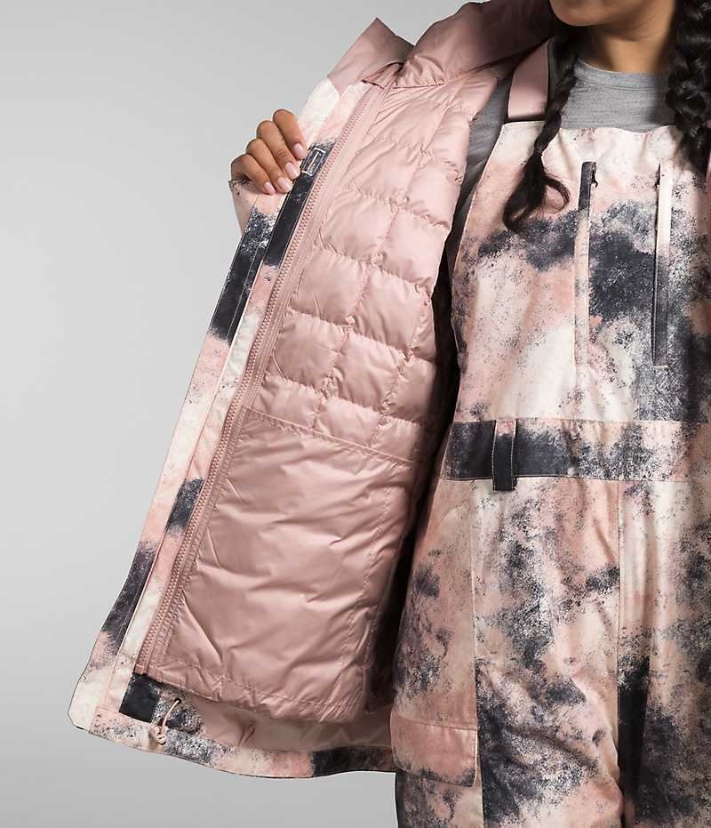 Women's The North Face Plus ThermoBall™ Eco Snow Triclimate® Insulated Jacket Pink | TORONTO BWKFCY