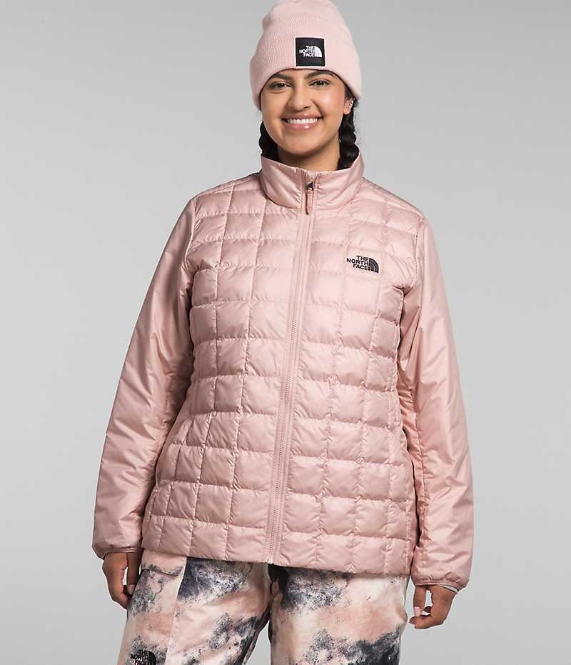 Women's The North Face Plus ThermoBall™ Eco Snow Triclimate® Insulated Jacket Pink | TORONTO BWKFCY