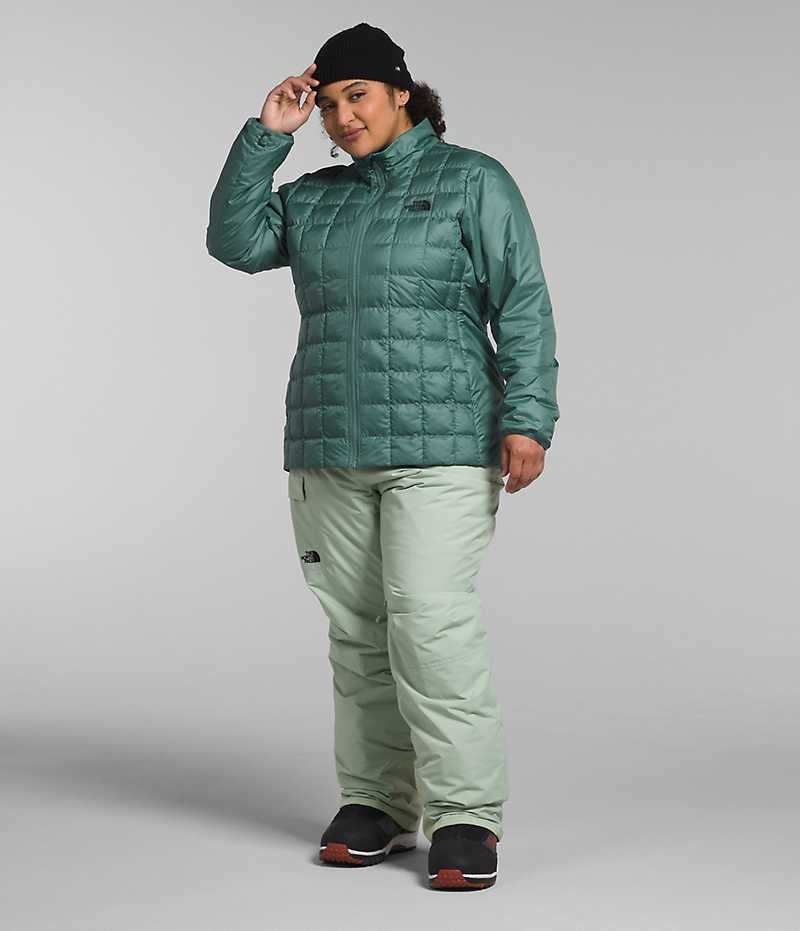 Women's The North Face Plus ThermoBall™ Eco Snow Triclimate® Insulated Jacket Green | CANADA PITXGR