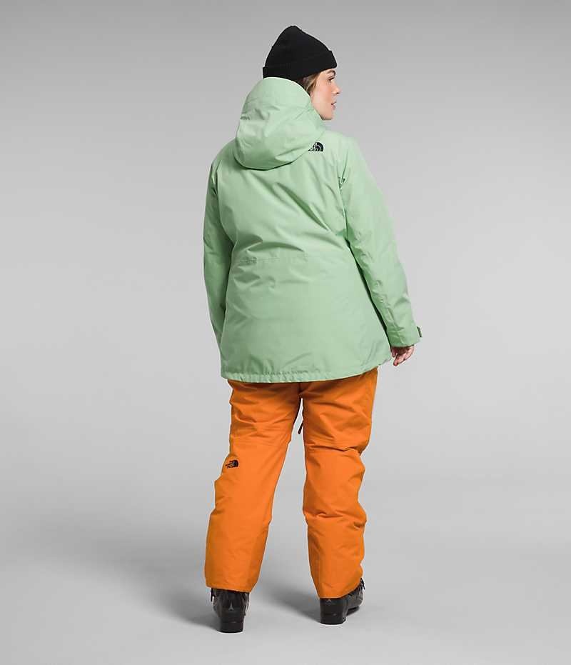 Women's The North Face Plus ThermoBall™ Eco Snow Triclimate® Insulated Jacket Mint | TORONTO VENTJD