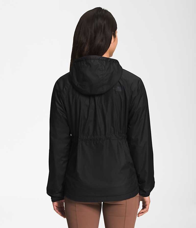 Women's The North Face Shelbe-Lito Hoodie Softshell Jacket Black | TORONTO CYJREX