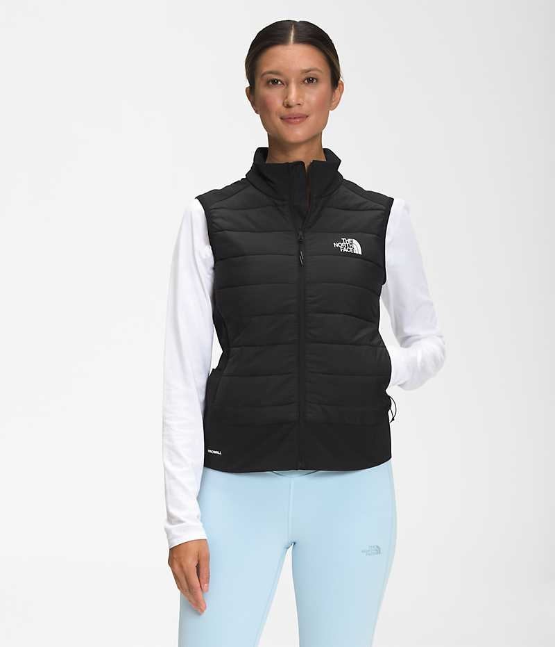 Women\'s The North Face Shelter Cove Down Vest Black | CANADA LHFZIN