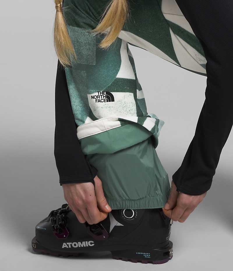 Women's The North Face Snoga Pants Green | OTTAWA HRWEYO