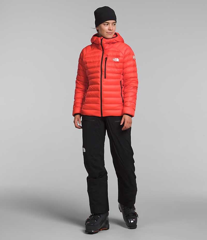 Women's The North Face Summit Series Breithorn Hoodie Down Jacket Orange | CANADA XRSOYH