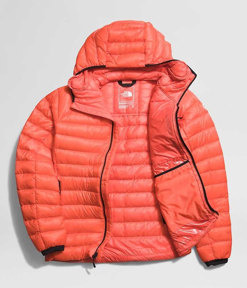 Women's The North Face Summit Series Breithorn Hoodie Down Jacket Orange | CANADA XRSOYH