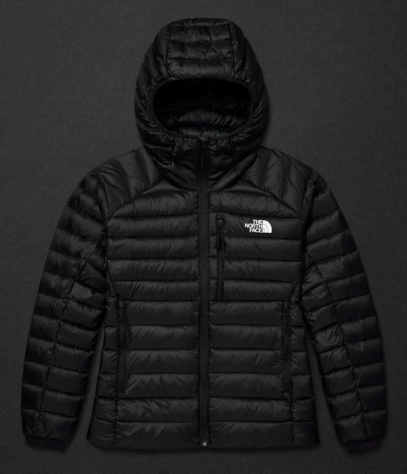 Women's The North Face Summit Series Breithorn Hoodie Down Jacket Black | TORONTO SYZDWC