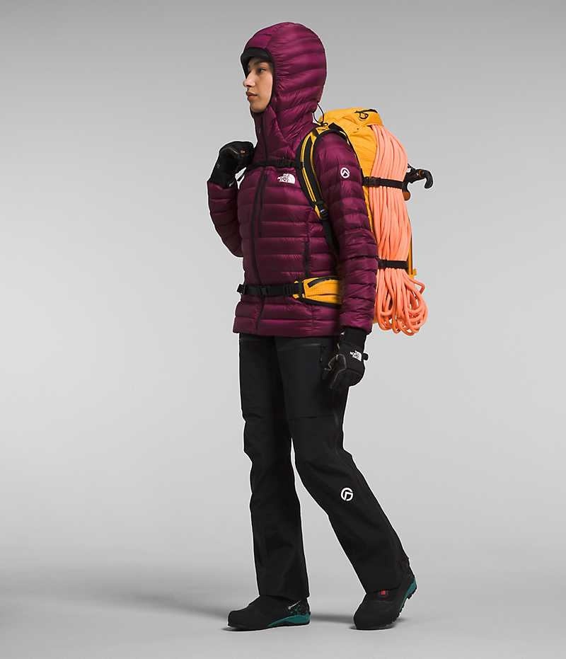 Women's The North Face Summit Series Breithorn Hoodie Down Jacket Burgundy | OTTAWA RTYBPL