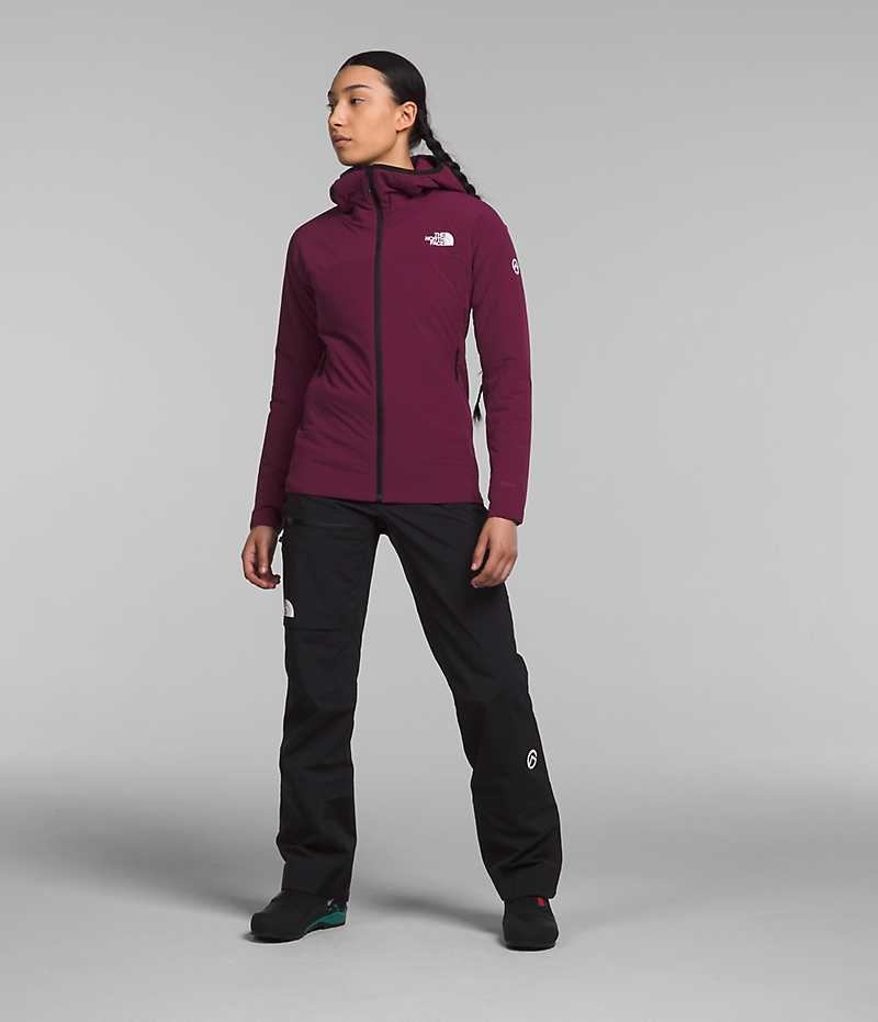 Women's The North Face Summit Series Casaval Hoodie Hybrid Jacket Fuchsia | OTTAWA CIBLQS