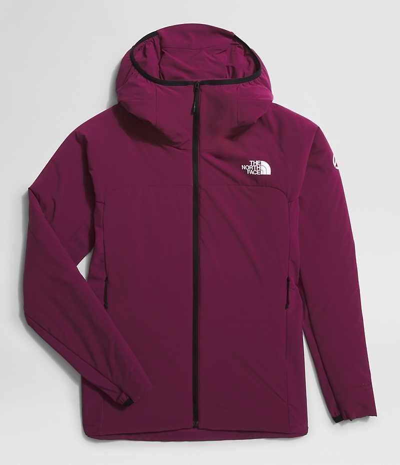 Women's The North Face Summit Series Casaval Hoodie Hybrid Jacket Fuchsia | OTTAWA CIBLQS