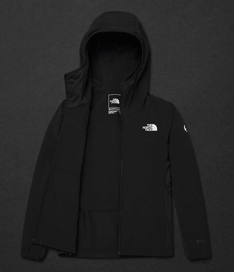 Women's The North Face Summit Series Casaval Hoodie Hybrid Jacket Black | CANADA MTJNIB