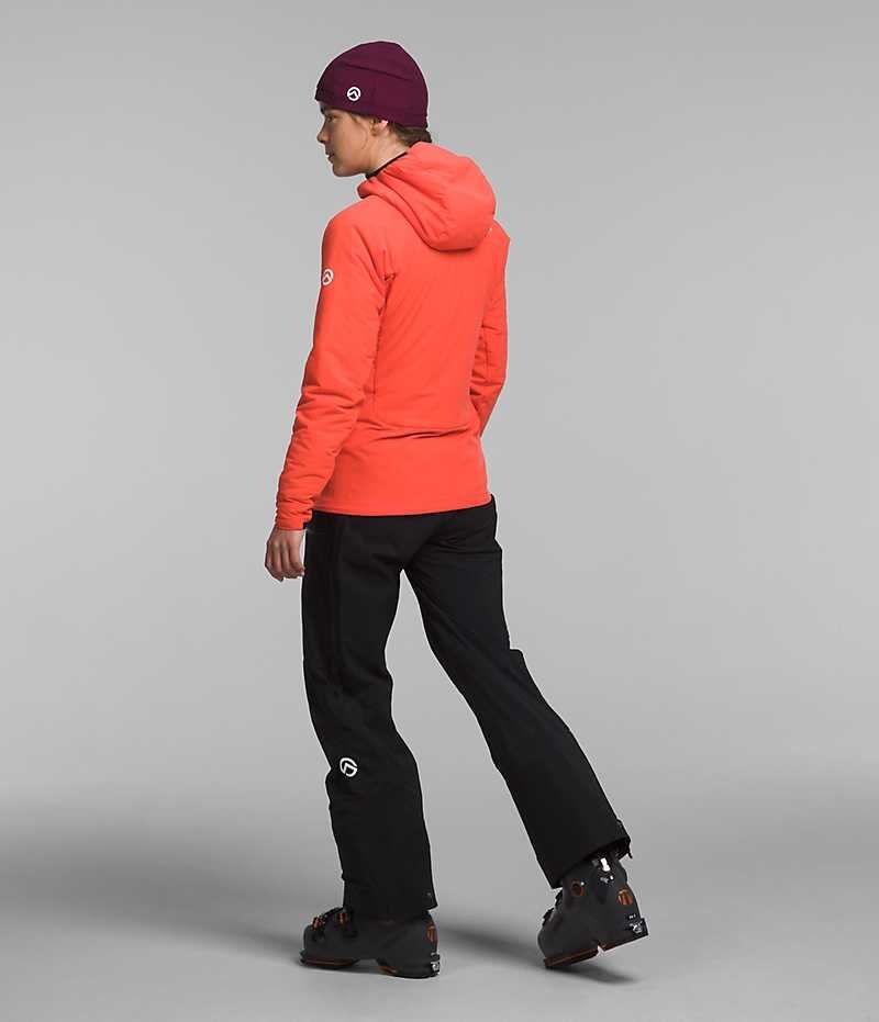 Women's The North Face Summit Series Casaval Hoodie Hybrid Jacket Orange | TORONTO UZIGLV