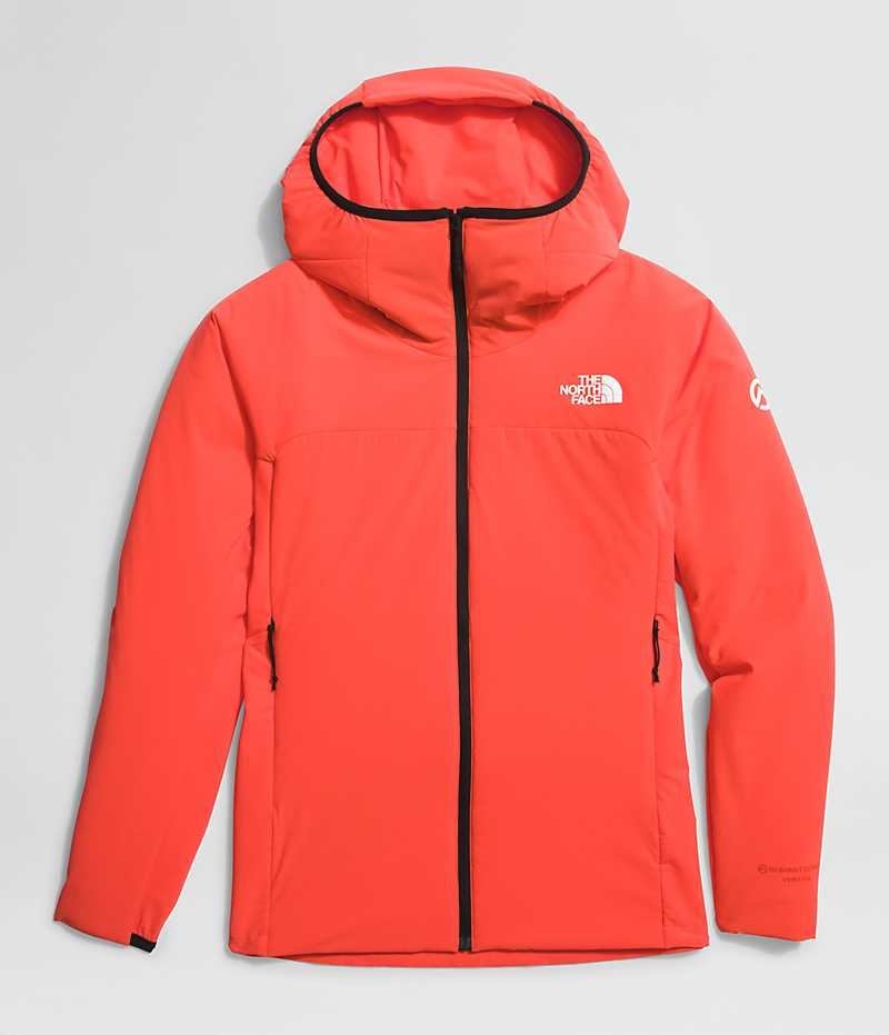 Women's The North Face Summit Series Casaval Hoodie Hybrid Jacket Orange | TORONTO UZIGLV