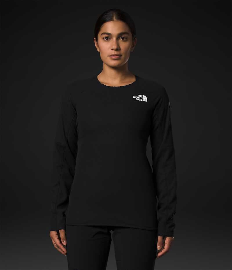 Women\'s The North Face Summit Series FUTUREFLEECE™ Crew Pullover Black | TORONTO CRDQSY