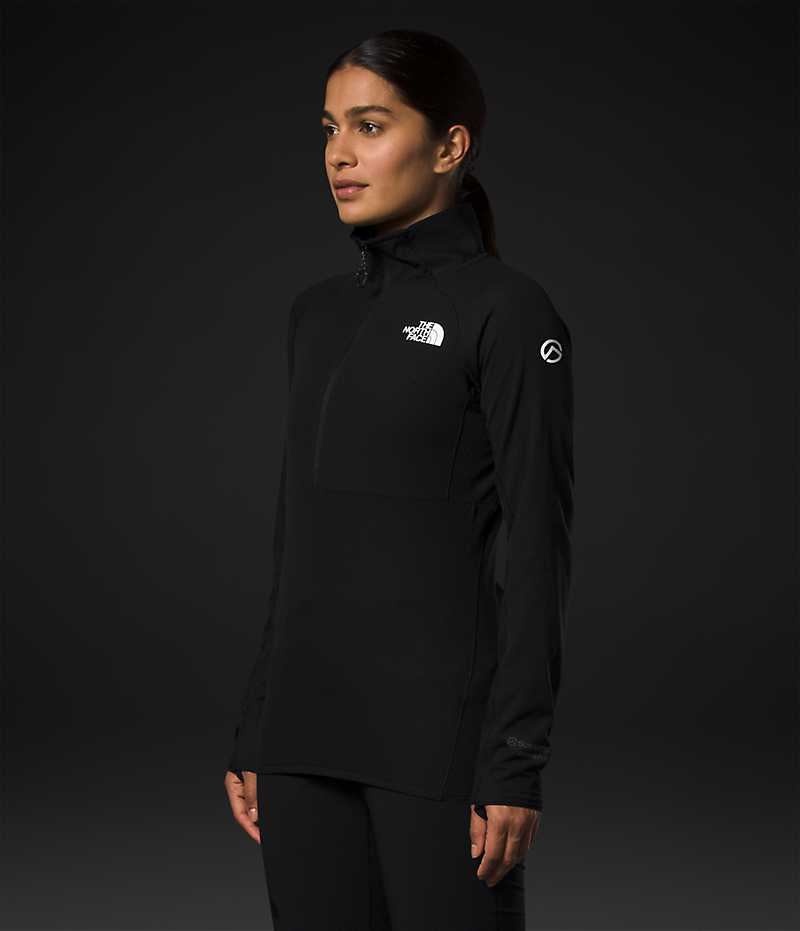 Women's The North Face Summit Series FUTUREFLEECE™ LT ½-Zip Sweatshirt Black | TORONTO RNPILT