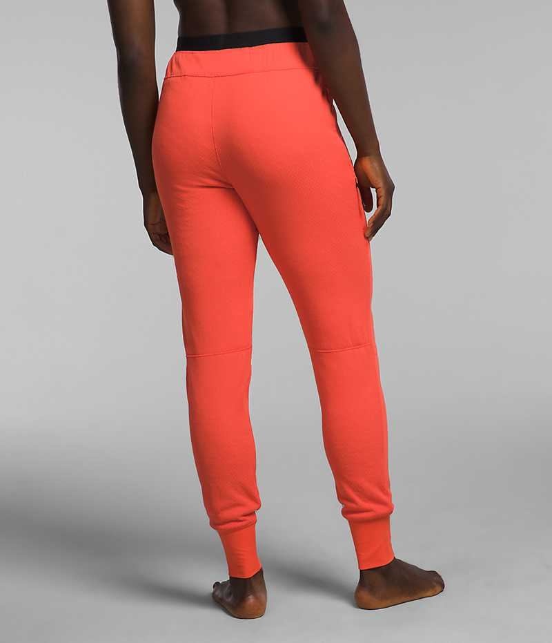 Women's The North Face Summit Series FUTUREFLEECE™ Fleece Pants Orange | CANADA EQUACR