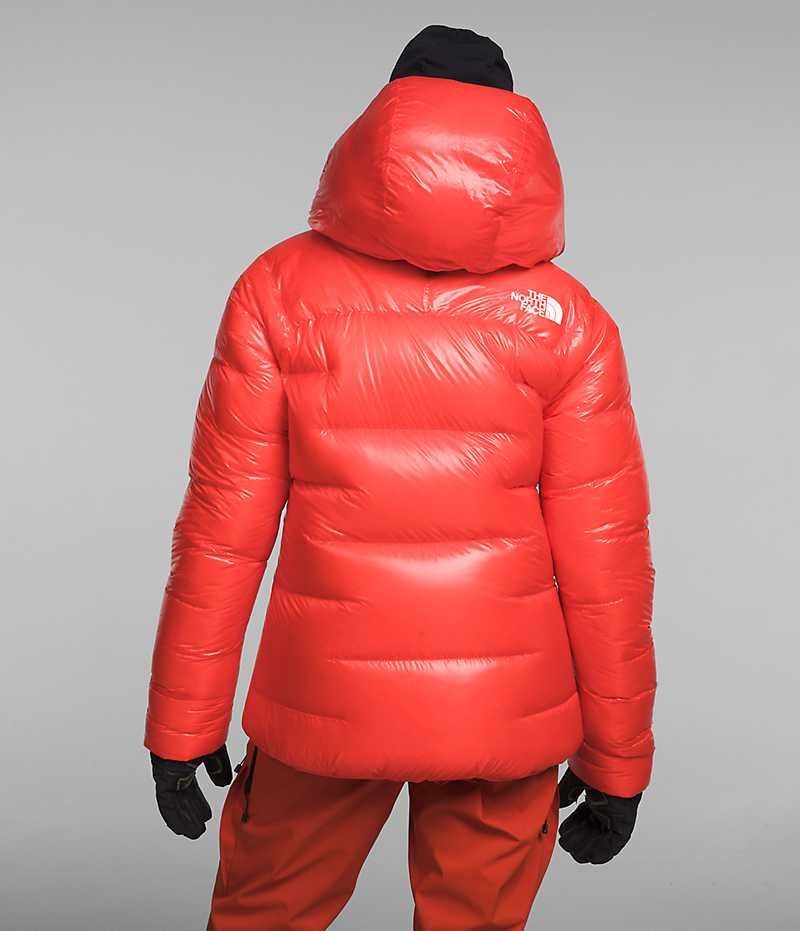 Women's The North Face Summit Series Pumori Down Parka Red | TORONTO MNJLHB