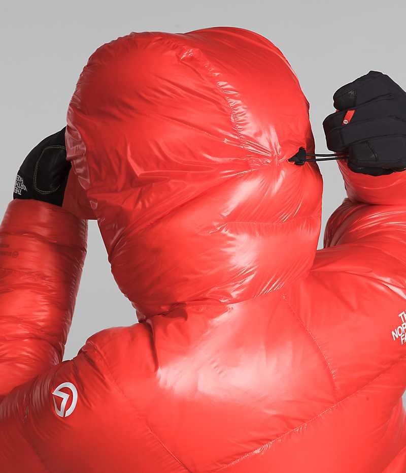 Women's The North Face Summit Series Pumori Down Parka Red | TORONTO MNJLHB