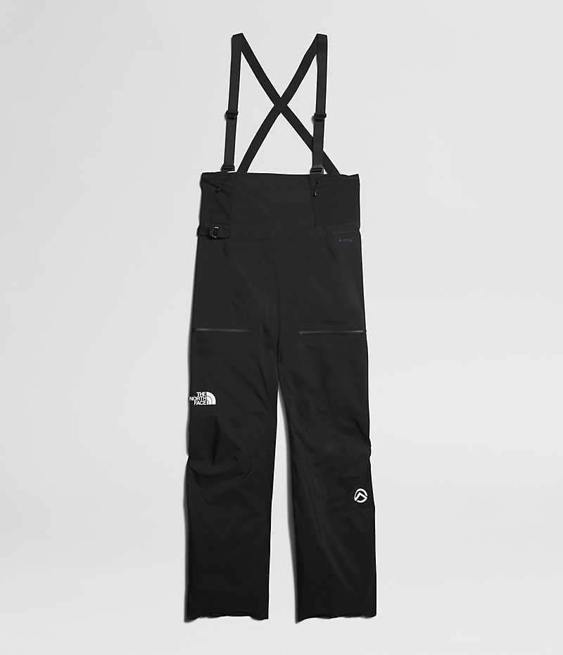 Women's The North Face Summit Series Pumori GTX Pro Bib Pants Black | CANADA IFLUVY