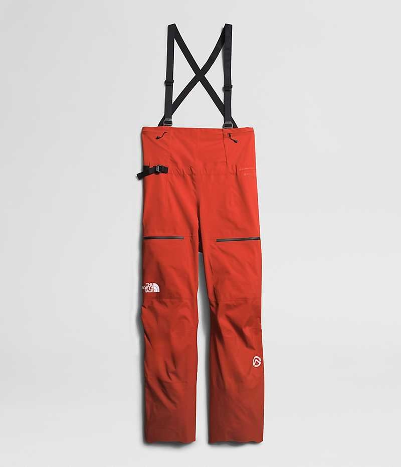 Women's The North Face Summit Series Pumori GTX Pro Bib Pants Red | TORONTO JYDLQT