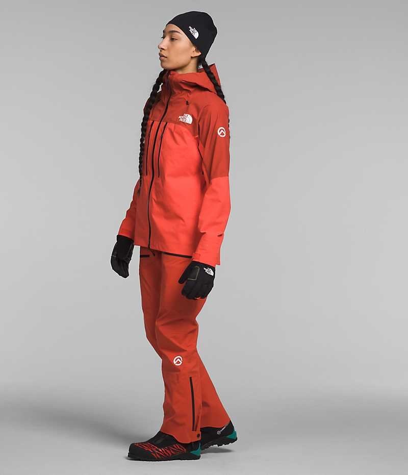 Women's The North Face Summit Series Pumori GTX Pro Insulated Jacket Orange | OTTAWA JUXRPZ