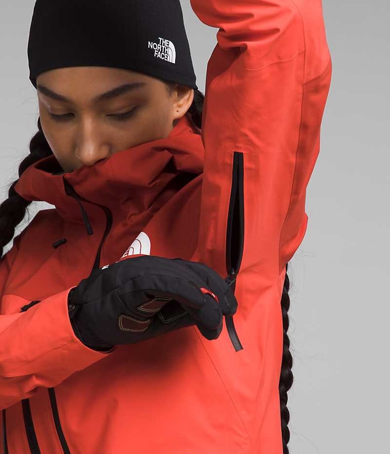 Women's The North Face Summit Series Pumori GTX Pro Insulated Jacket Orange | OTTAWA JUXRPZ