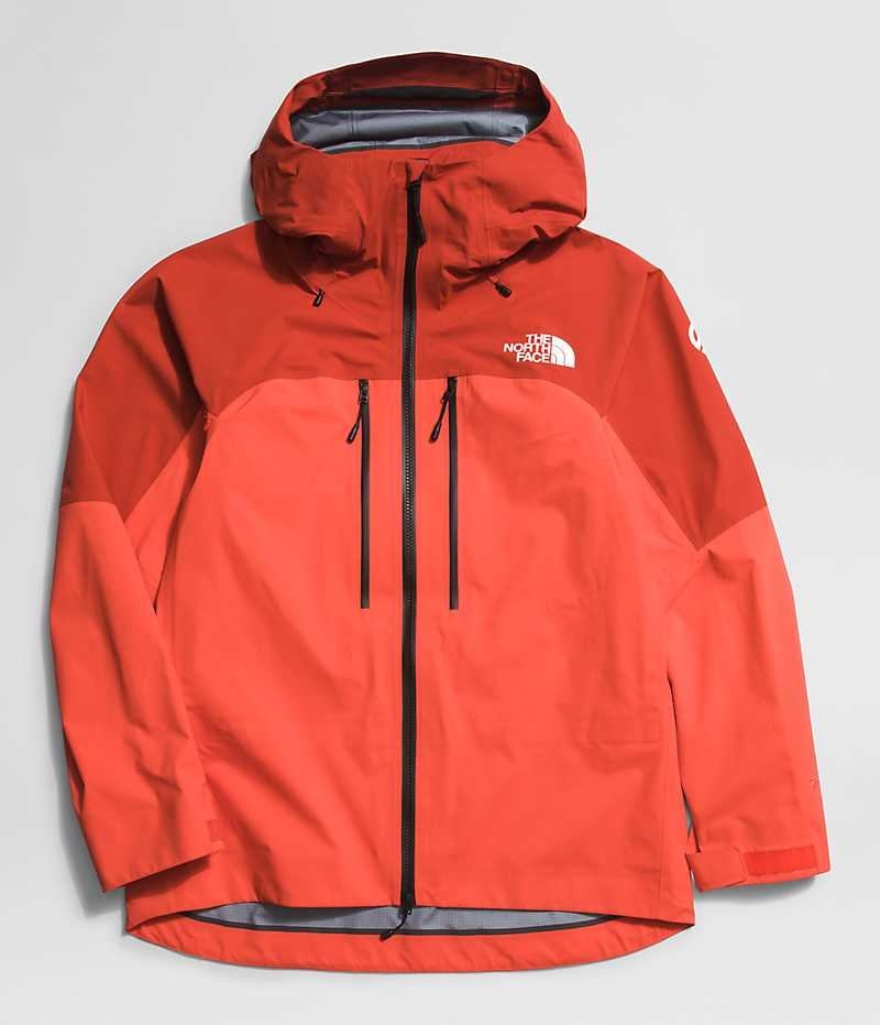 Women's The North Face Summit Series Pumori GTX Pro Insulated Jacket Orange | OTTAWA JUXRPZ