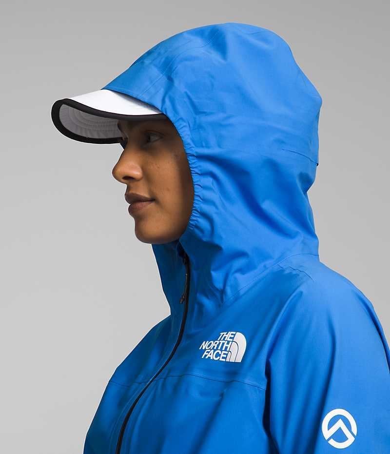 Women's The North Face Summit Series Superior FUTURELIGHT™ Rain Jacket Blue | CANADA IKVREW