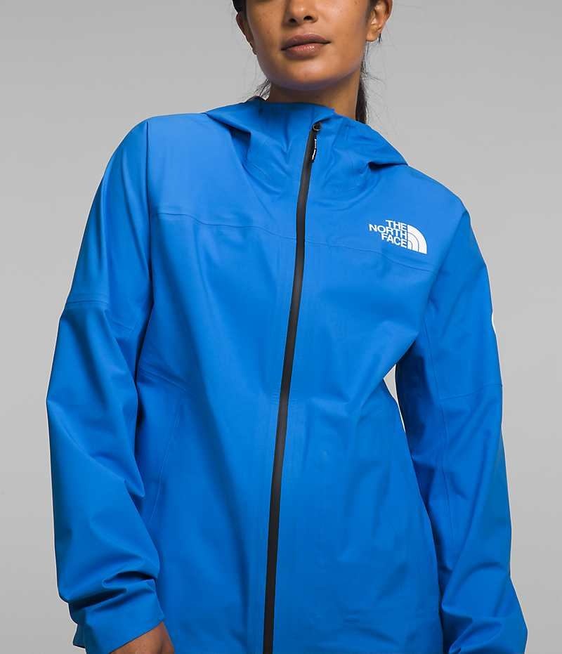 Women's The North Face Summit Series Superior FUTURELIGHT™ Rain Jacket Blue | CANADA IKVREW