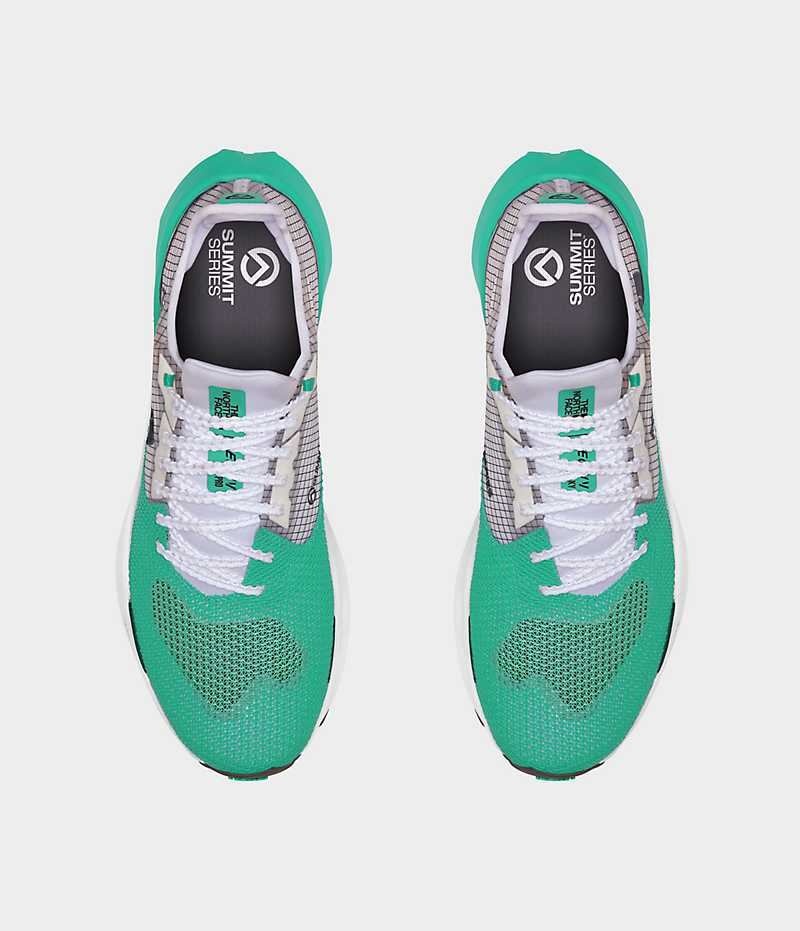 Women's The North Face Summit Series VECTIV Sky Trail Running Shoes Grey / Turquoise | OTTAWA WVQRIP