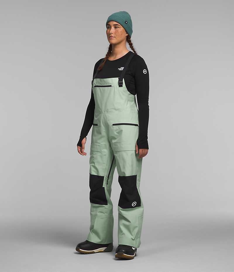 Women's The North Face Summit Series Verbier GTX Bib Pants Mint | OTTAWA RSNPHE