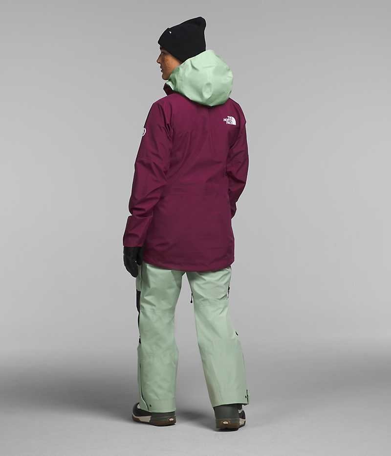 Women's The North Face Summit Series Verbier GTX Insulated Jacket Fuchsia / Mint | TORONTO UGVKNW