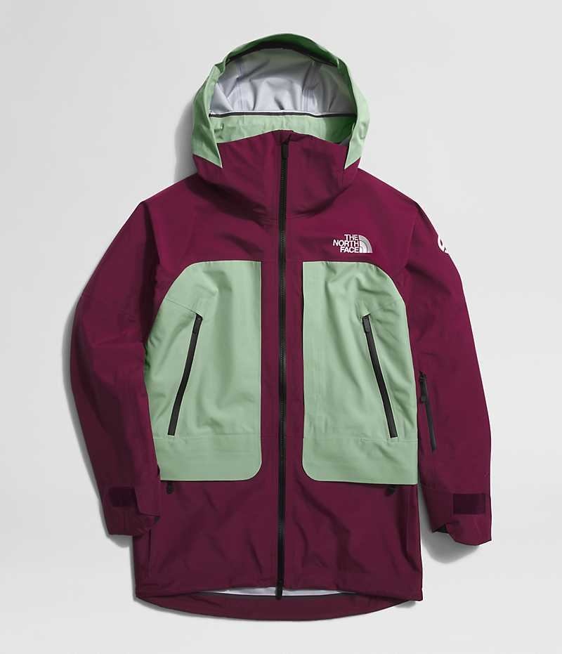 Women's The North Face Summit Series Verbier GTX Insulated Jacket Fuchsia / Mint | TORONTO UGVKNW